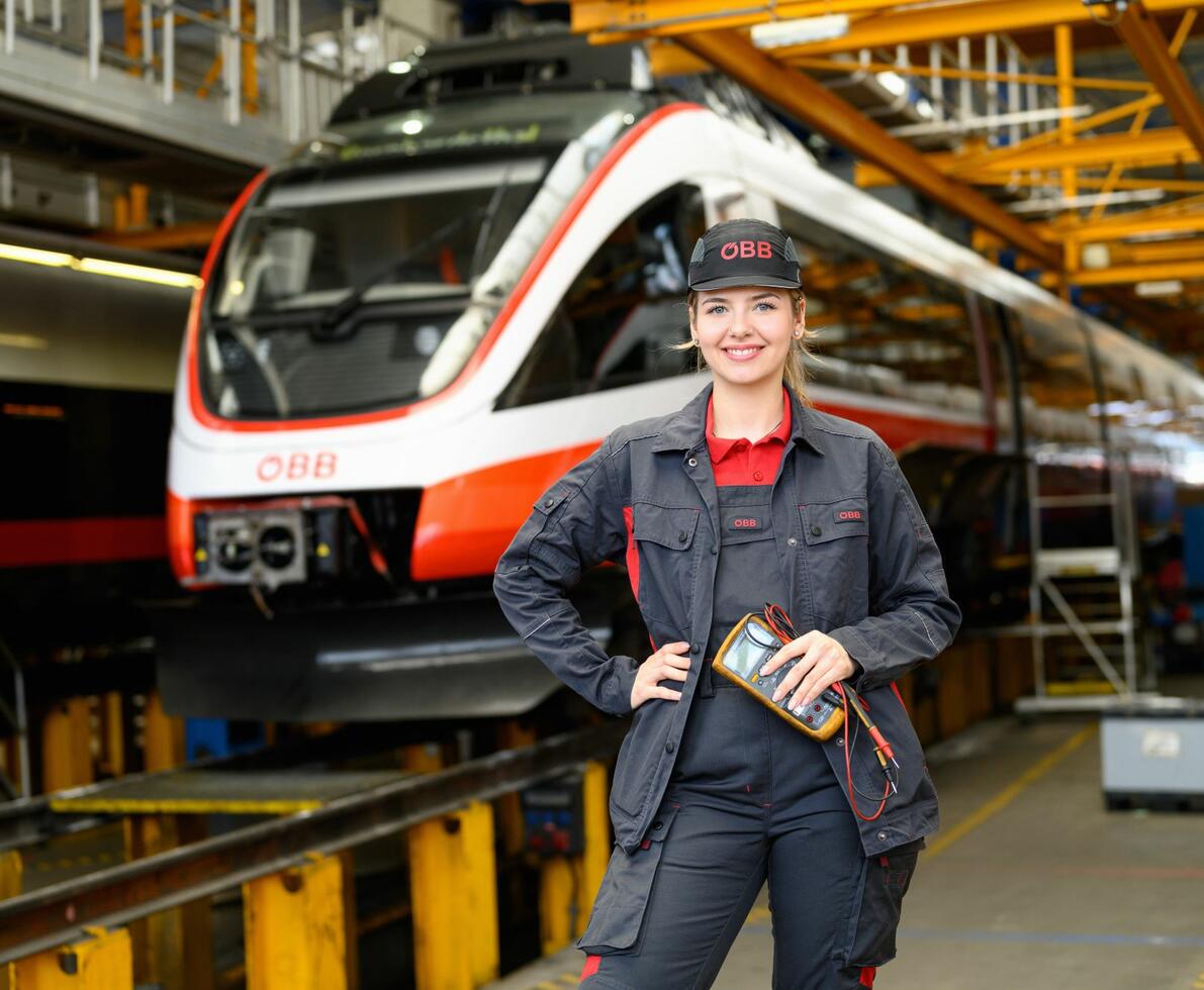 Facharbeiterin für Schienenfahrzeuge
